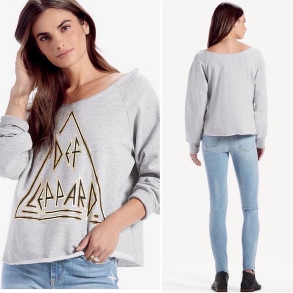Lucky Brand Def Leppard Pullover - Picture 1 of 1